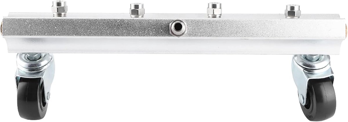 Hogedrukreiniger Sproeier - Wegsproeier Reiniger - Olie Vlekken Verwijderen - 360 Graden Roterend - 31.5 cm - Zilver