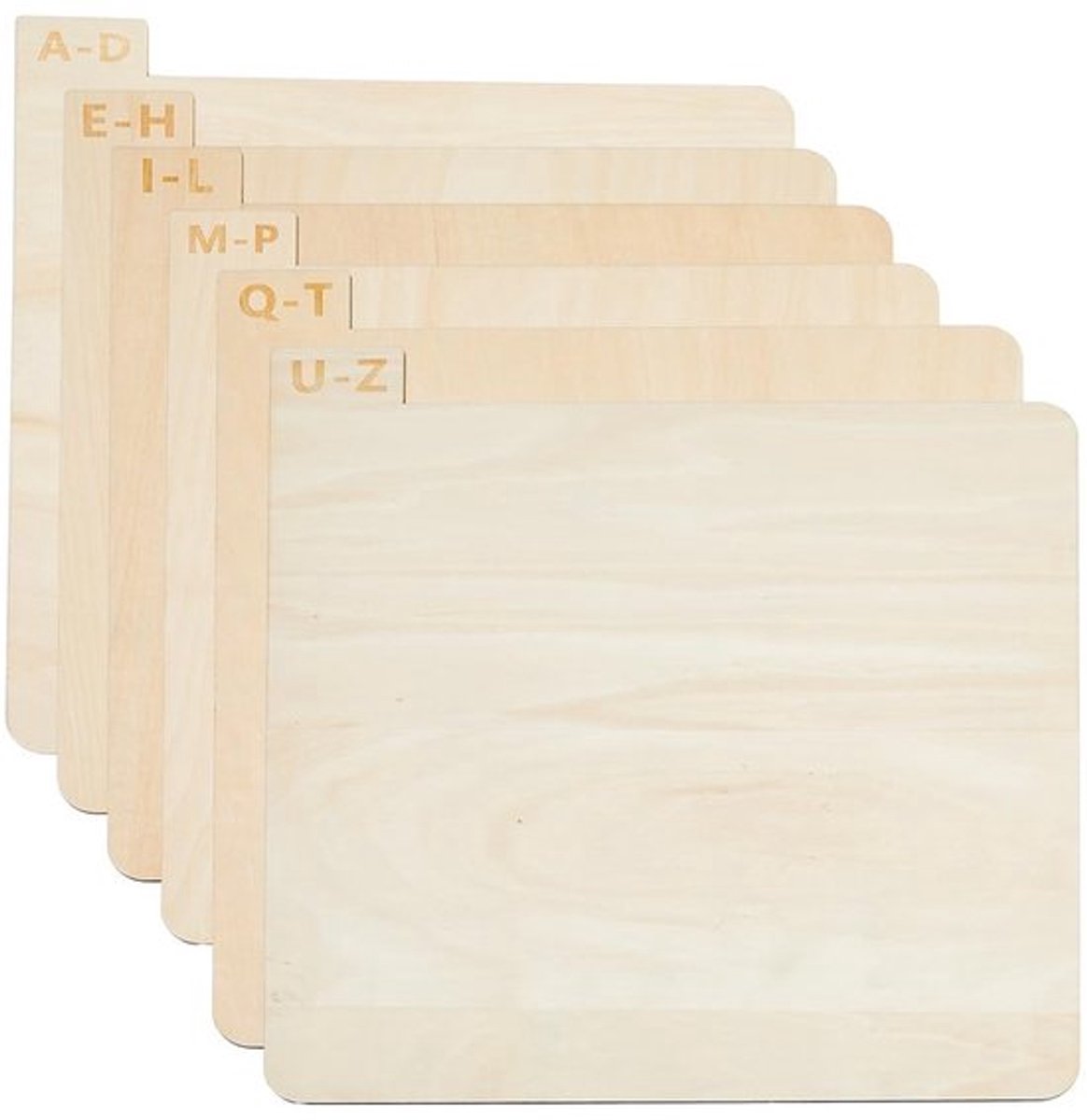 Houten divisier voor vinylcollecties - Dailygoody