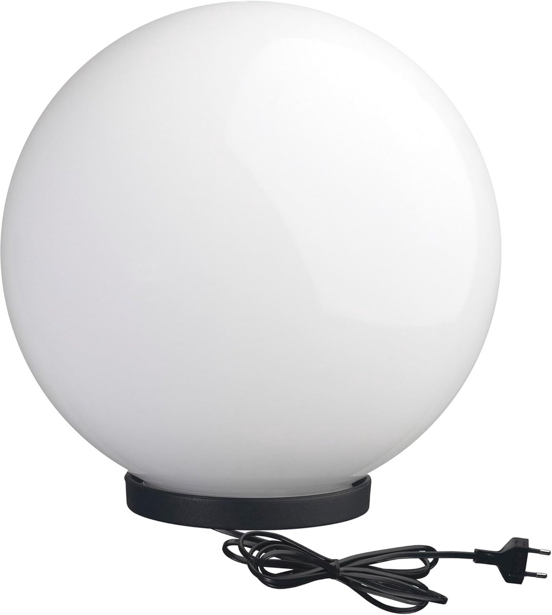 Buitenlamp - Tuinverlichting Padverlichting - Tuin Verlichten - Zoutwaterbestendig - Ø 40 cm - Wit Zwart