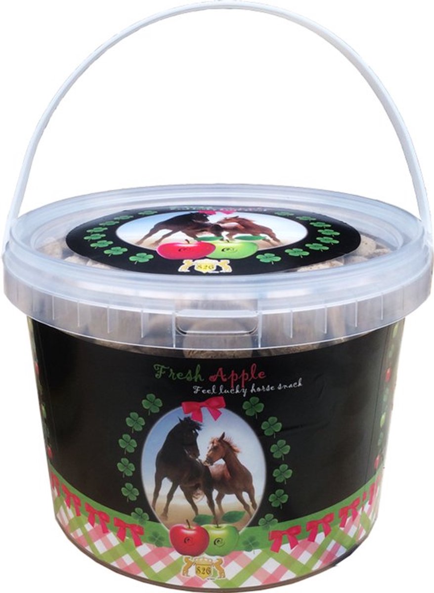 PAARDENSNOEPJES S2G FRESH APPLE 2,5KG