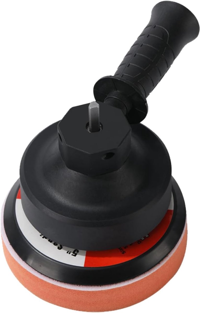 Auto Polijstmachine - Schuurmachine Set - Auto Herstellen - Draadloos Ontwerp - 12 cm - Zwart