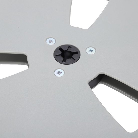 Lege Opwikkelspoel - Tape Spoel - Geluidsopname - Verbeterde Integriteit - 7 Inch Diameter - Grijs — afbeelding 2