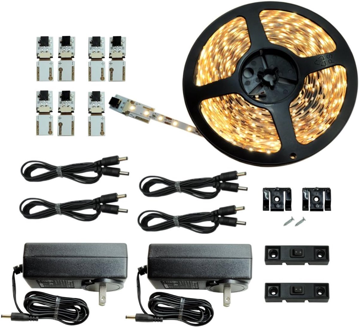 LED Lamp - Moderne Verlichting - Ruimte Verlichten - Warm Wit Licht - 3.8 Amp - Wit