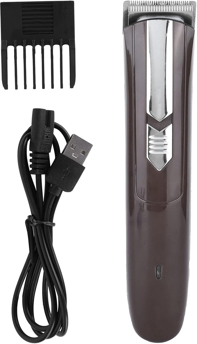 Elektrische Haarklipper - Kapsel Trimmer - Thuis Kapsel - USB Oplaadbaar - 180 g - Zwart