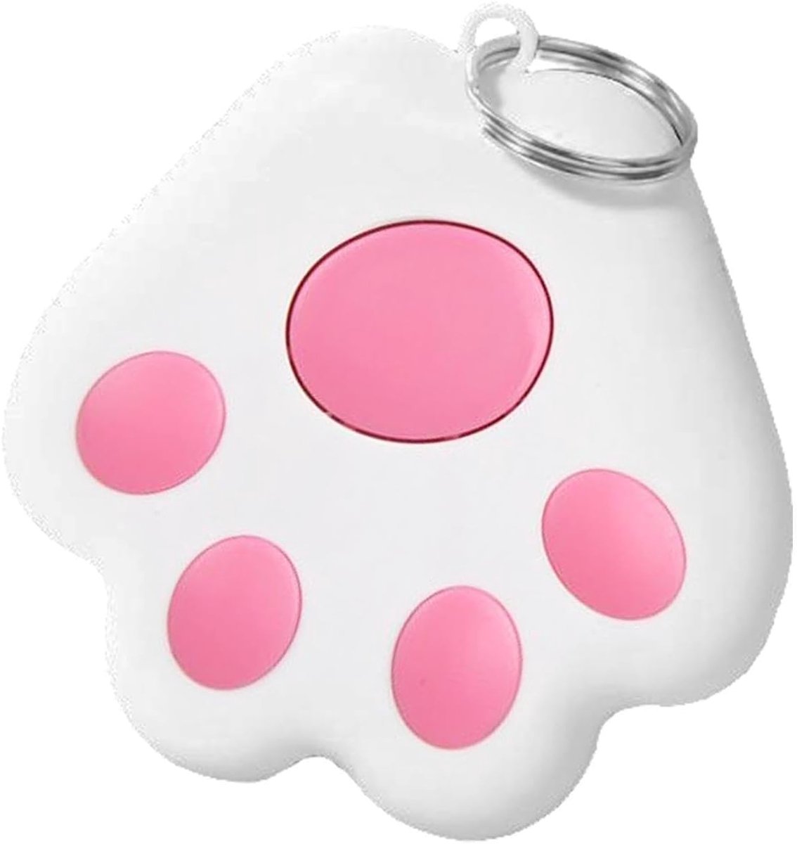 Huisdier Tracker - Sleutelzoeker - Objecten Vinden - Lange Standby Tijd - 42x40x10 mm - Roze