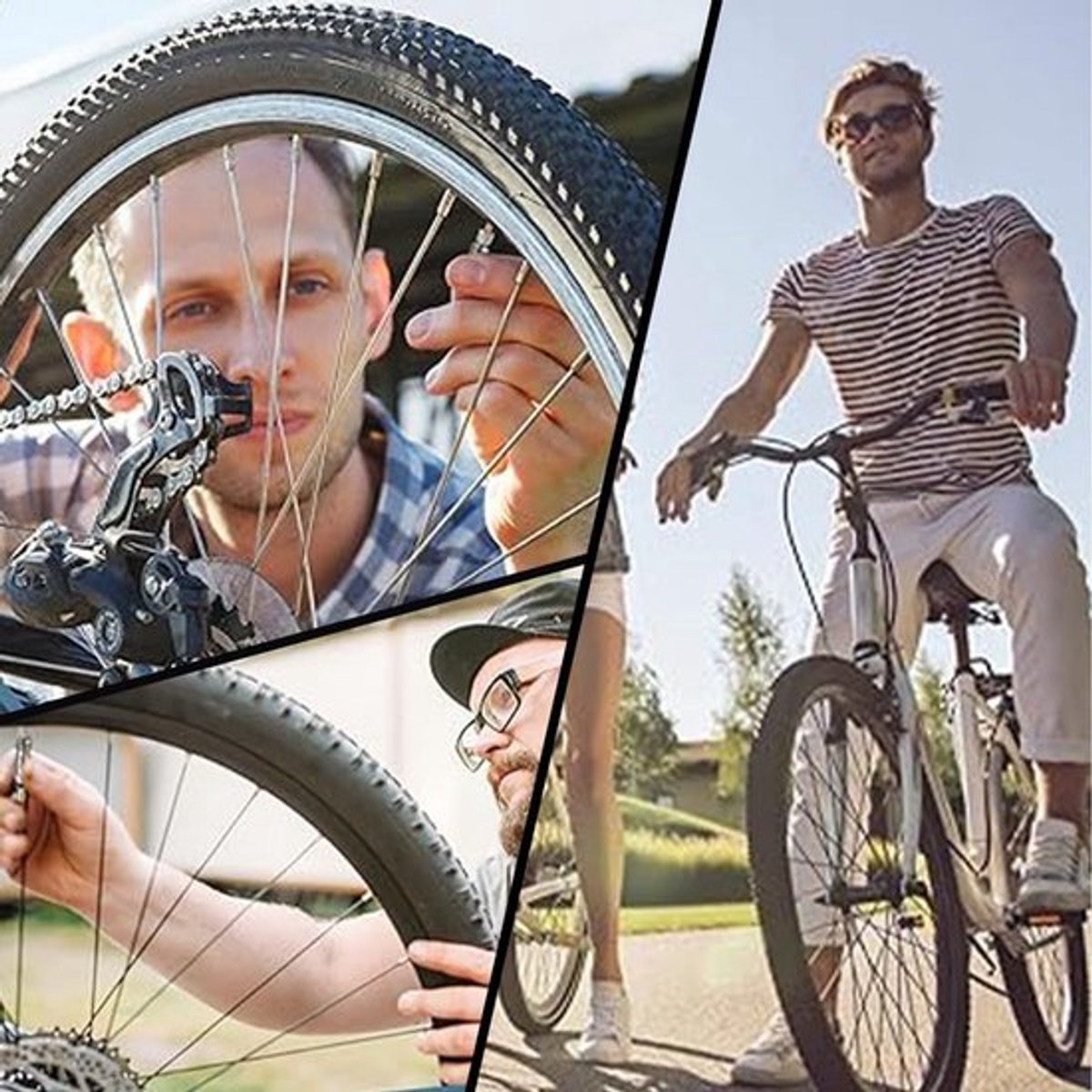 Dailygoods- MTB-ventiel 54 mm - Slank Fietsventiel - Slangloos Ventiel