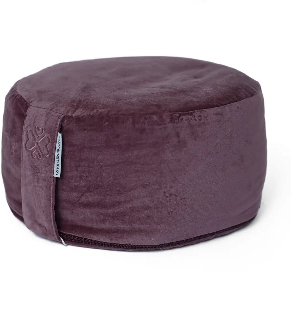 Love Generation - Meditatiekussen - Rond - Velvet - Wild Fig