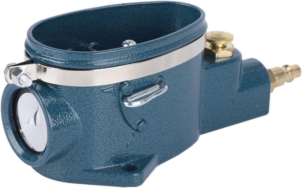 Pneumatische Bougiereiniger - Luchtreiniger Gereedschap - Onderhoud Auto - Efficiënte Reiniging - 22 cm Pakket - Zilver