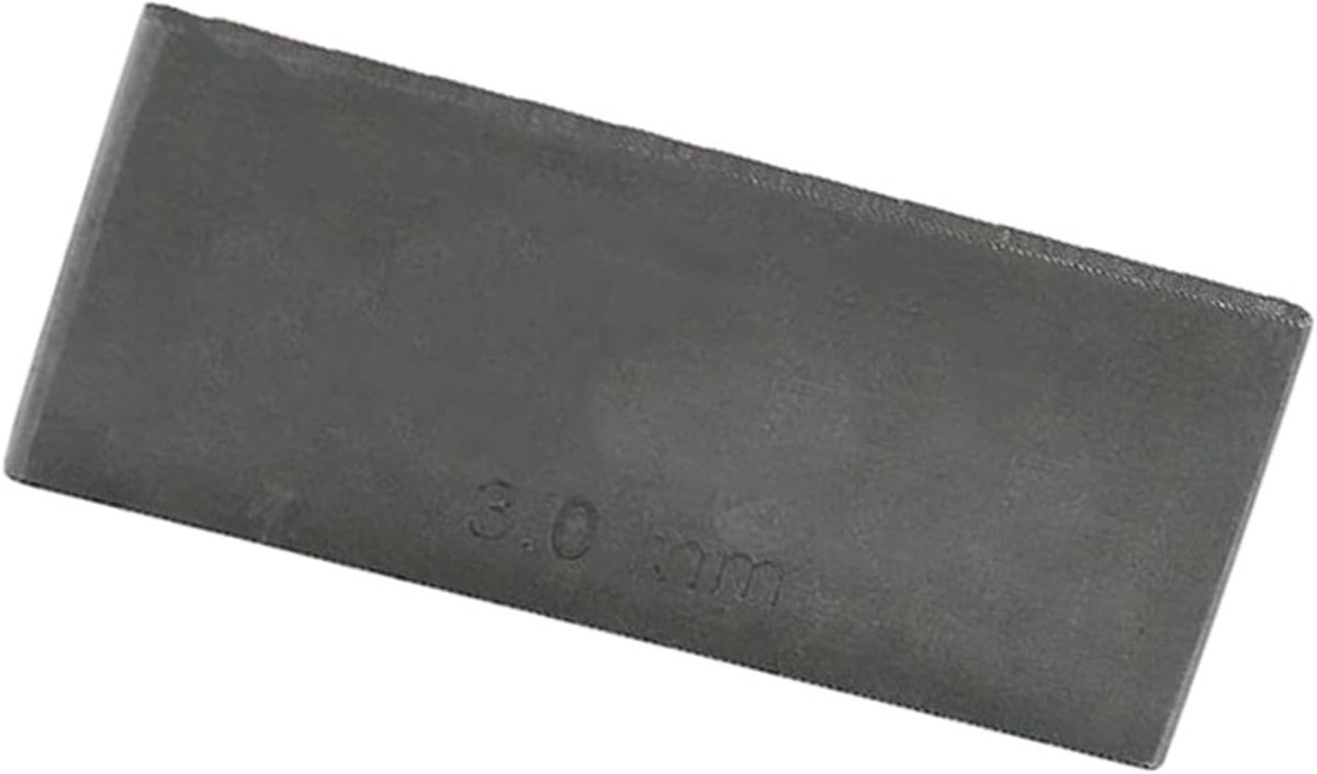 Gitaar Moer Vijl - Sleufvijlblok - Gitaar Reparatie - Professioneel Ontwerp - 3.0mm - Metaal