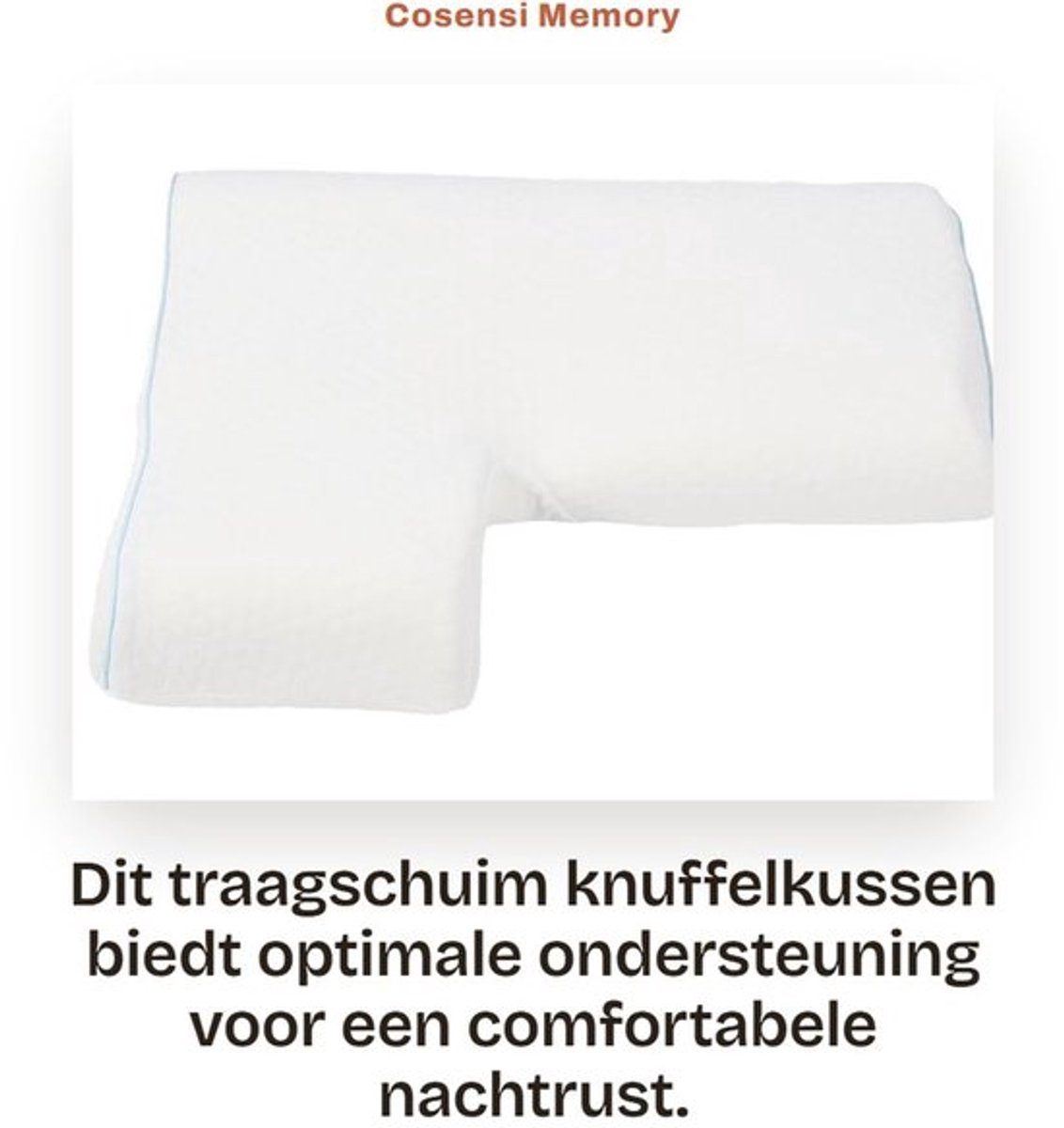 Ergonomisch ontworpen knuffelkussen voor dagelijkse use