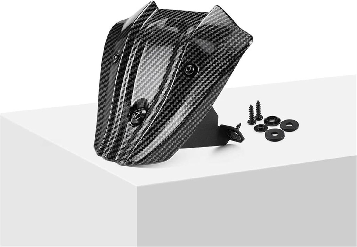 Motor Voorruit Deflector - Windscherm Verlenging - Comfortabel Rijden - Verstelbaar Ontwerp - 1 x 1 x 1 cm - Gesmeed