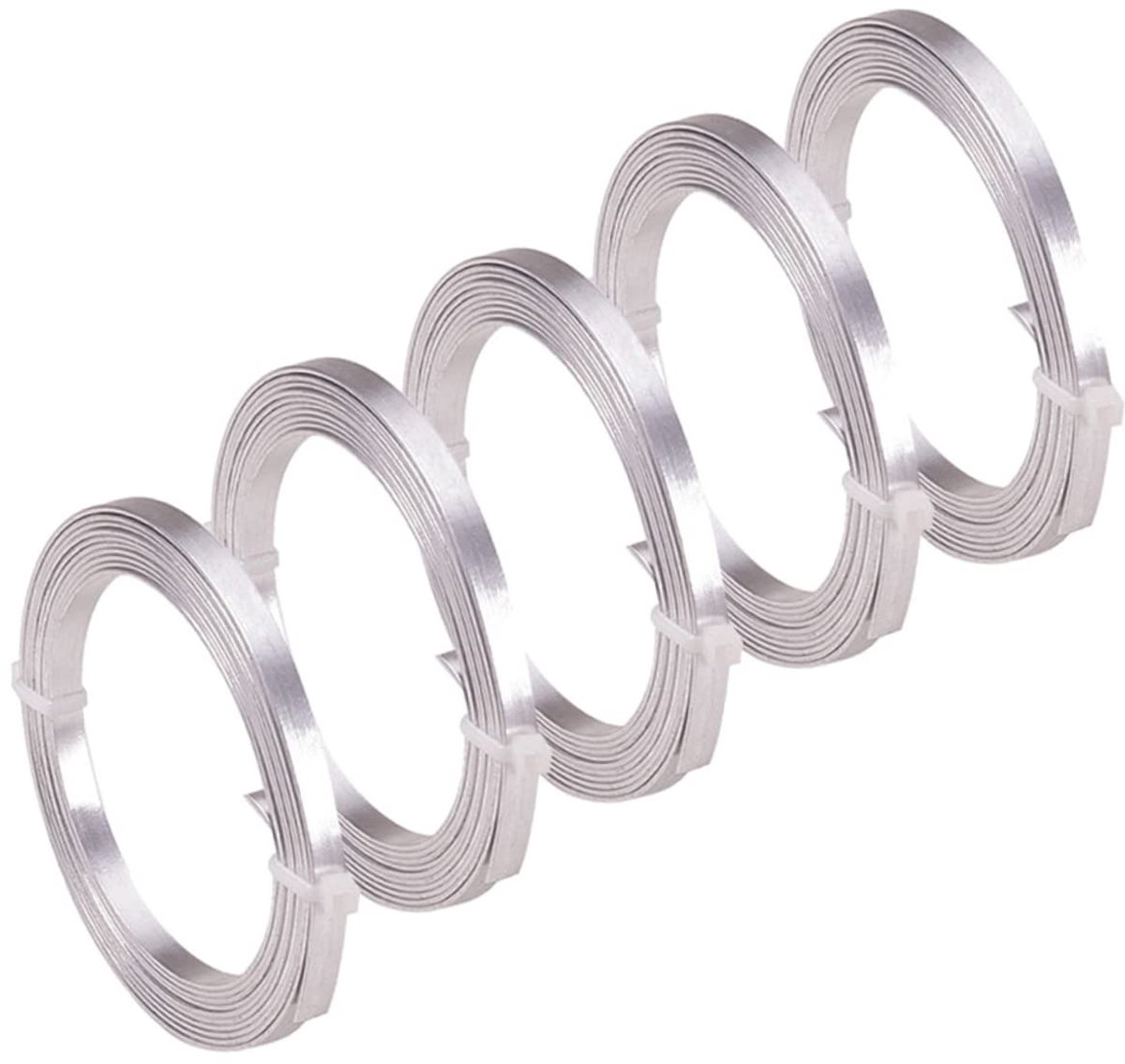 Metalen Draad Sieraden Maken - Aluminium Draad - Gepersonaliseerde Sieraden - Flexibel Buigbaar - 200 cm - Zilver