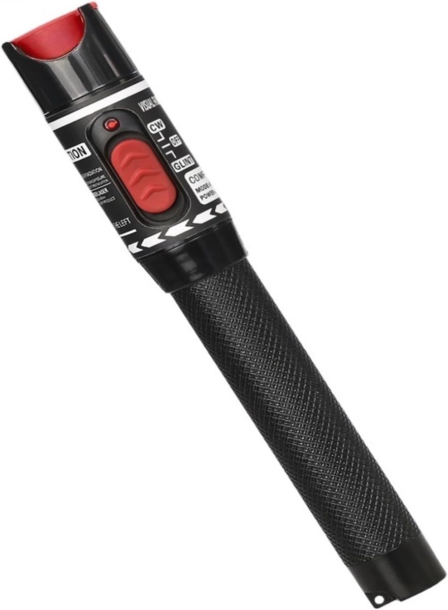 Glasvezel Meetapparaat - Vezel Tester - Storing Zoeken - Compact Ontwerp - 2.5mm Interface - Zilver