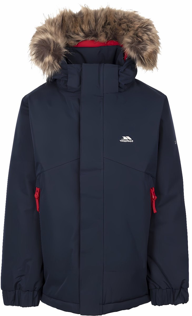 Trespass kinderwinterjas Wyald Rainwear Jacket -11/12 Blauw