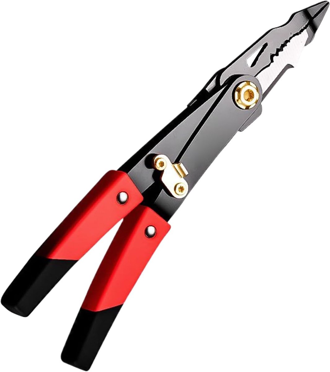 Draadkniptang - Persgereedschap Kabels - Klussen & Reparatie - Omkeerbare Kop - 228 mm Lengte - Zwart