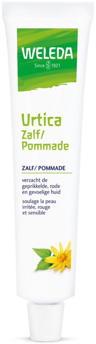 Bol.com WELEDA Urtica Zalf 25g – Verzacht & Verzorgt de Huid - Bij Zonnebrand & Insectensteken - Vermindert het Trekkerige Gevoel aanbieding