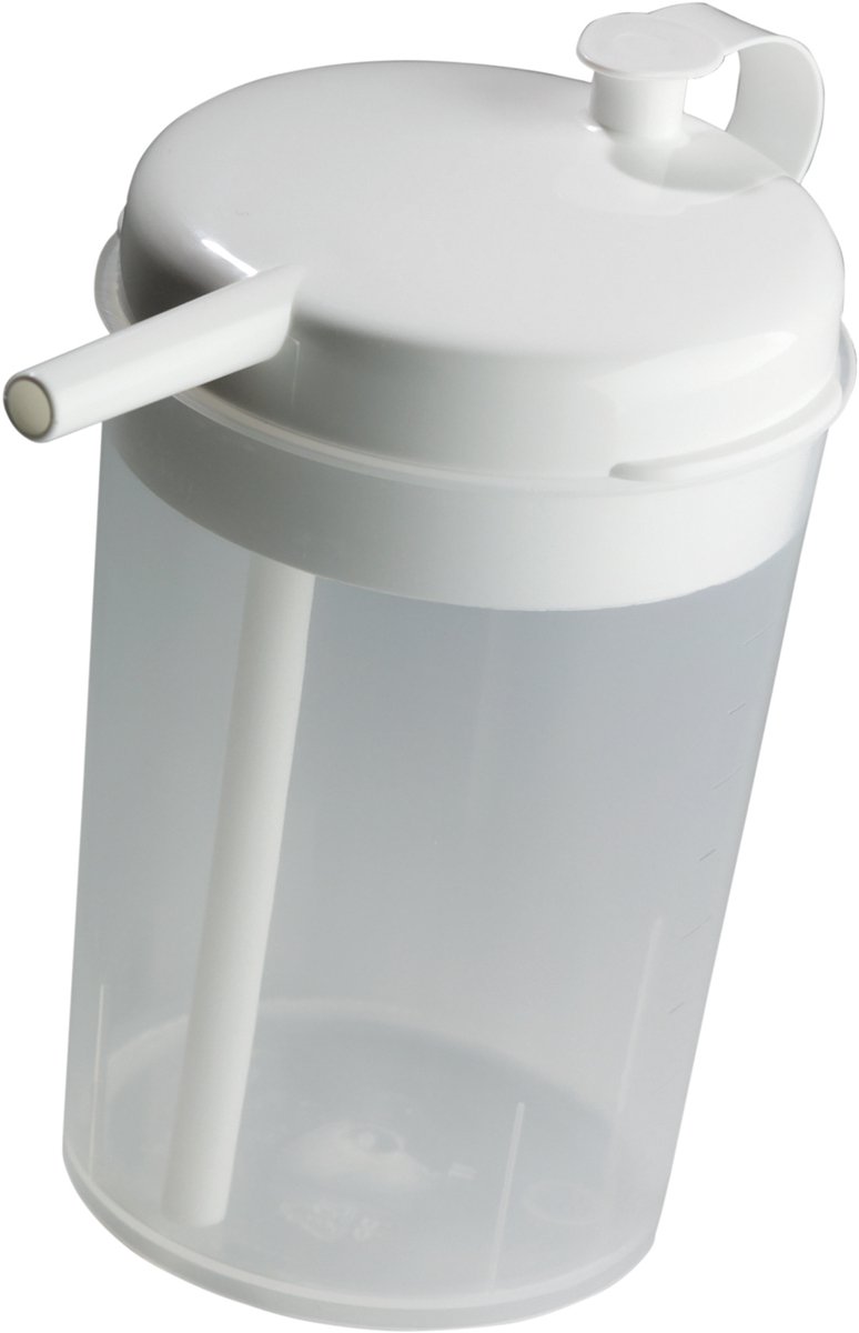 Novo Cup (voor bedlegerigen) met deksel : beker van 250 ml