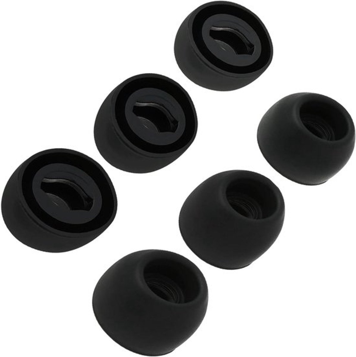 Anti-slip Siliconen Oordopjes voor Oplaadkoffer - Allecto Plus