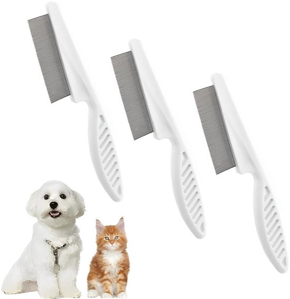 Dailygoody - Honden- en Kattenverzorging - Kam voor Luizen en Vlooien