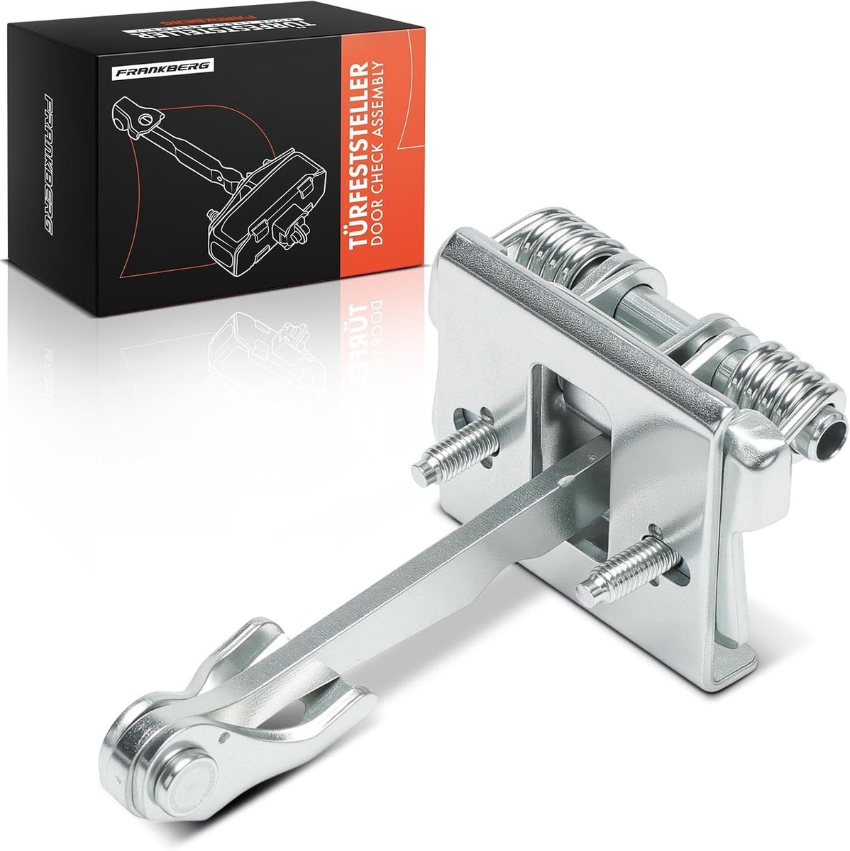 Deurrem - Stopper Limiter - Autodeuren Beschermen - Directe Vervanging - 15 x 8.5 x 6 cm - Zwart