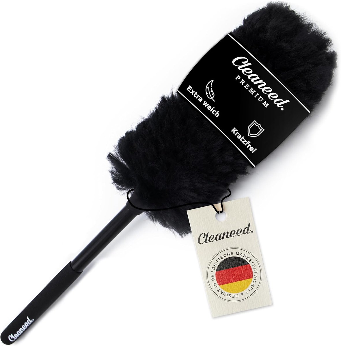 SnelShoppen - Premium Rim Brush - Zachte en Effectieve Velgenborstel voor Aluminium Rims - Professionele Kwaliteit - Extra Lange Velgenborstel voor Ee