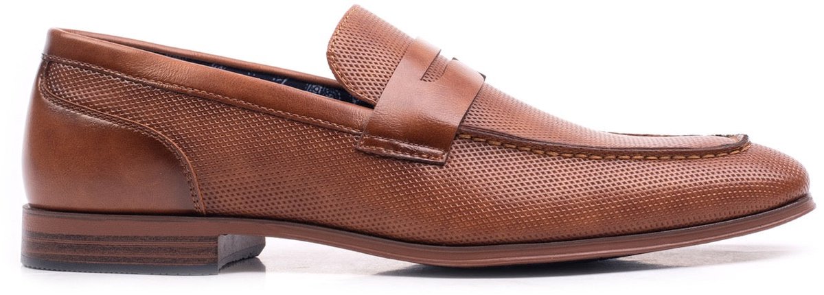 Bottesini fiori loafers heren cognac