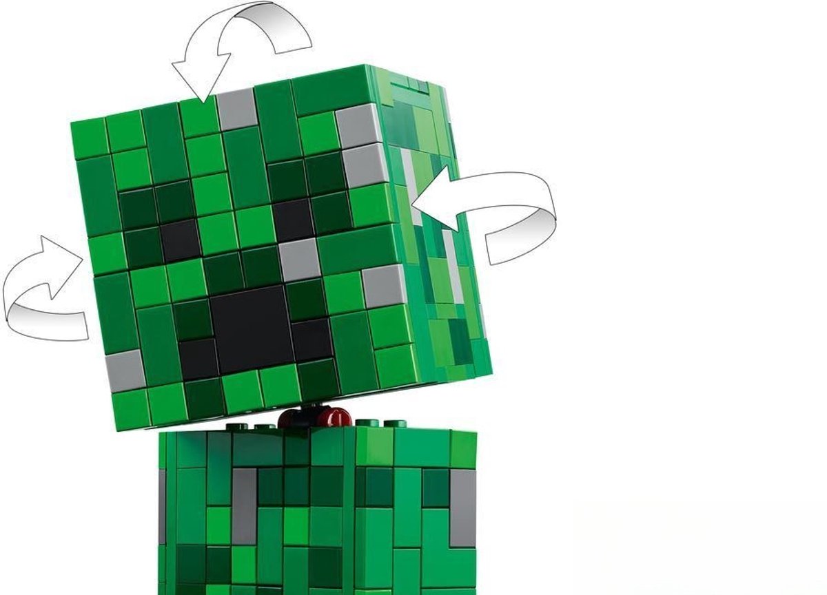LEGO Minecraft De Creeper Actiefiguur Bouwpakket - 21276 — afbeelding 9