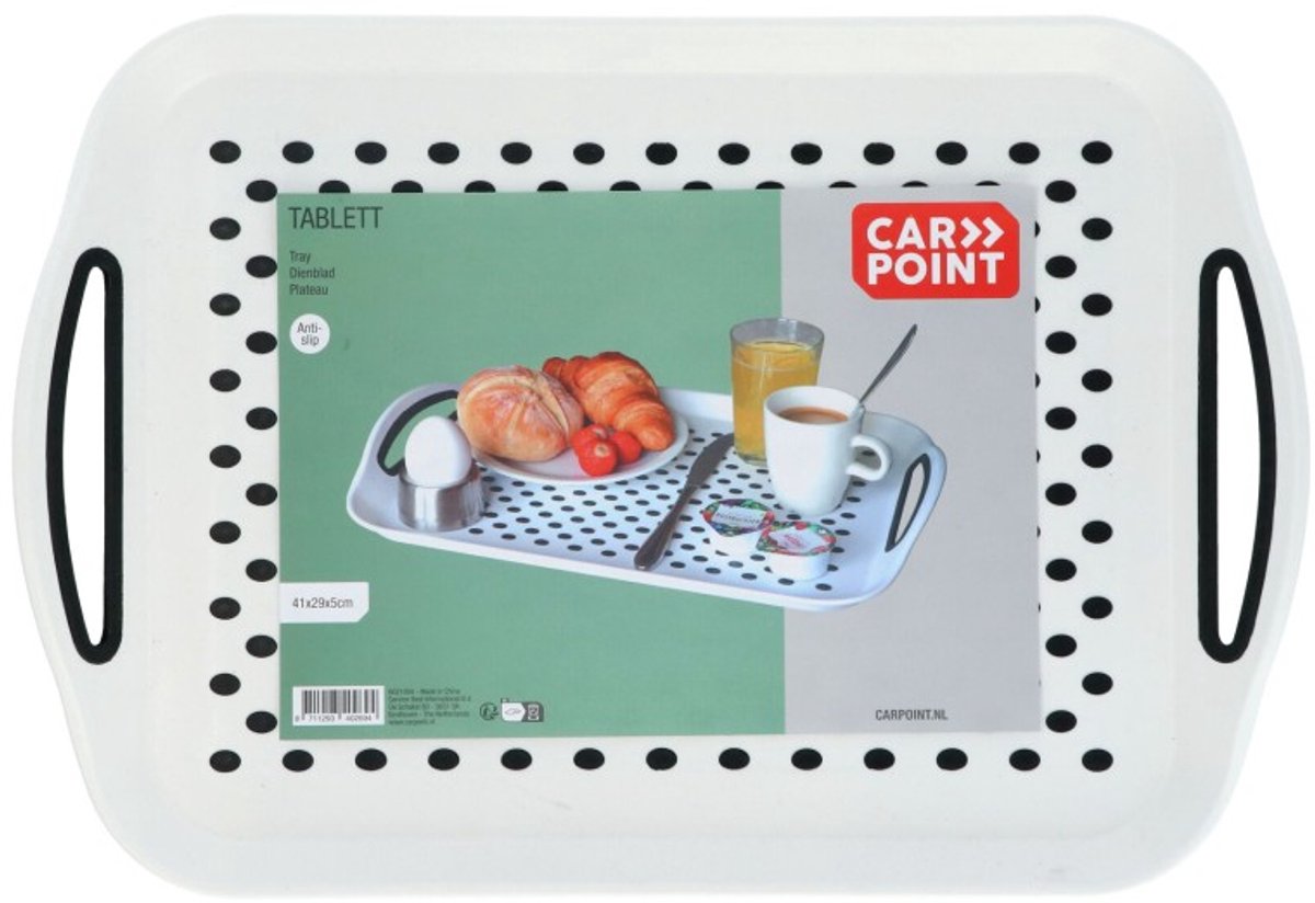 Carpoint Dienblad Antislip 41x29x5cm