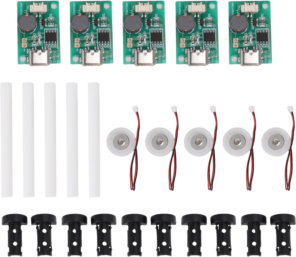 Sxhlseller Ultrasone Mist Maker USB Atomizer Module Kit met Katoenen Wattenstaafjes en Bestuurdersborden - ShopVlot