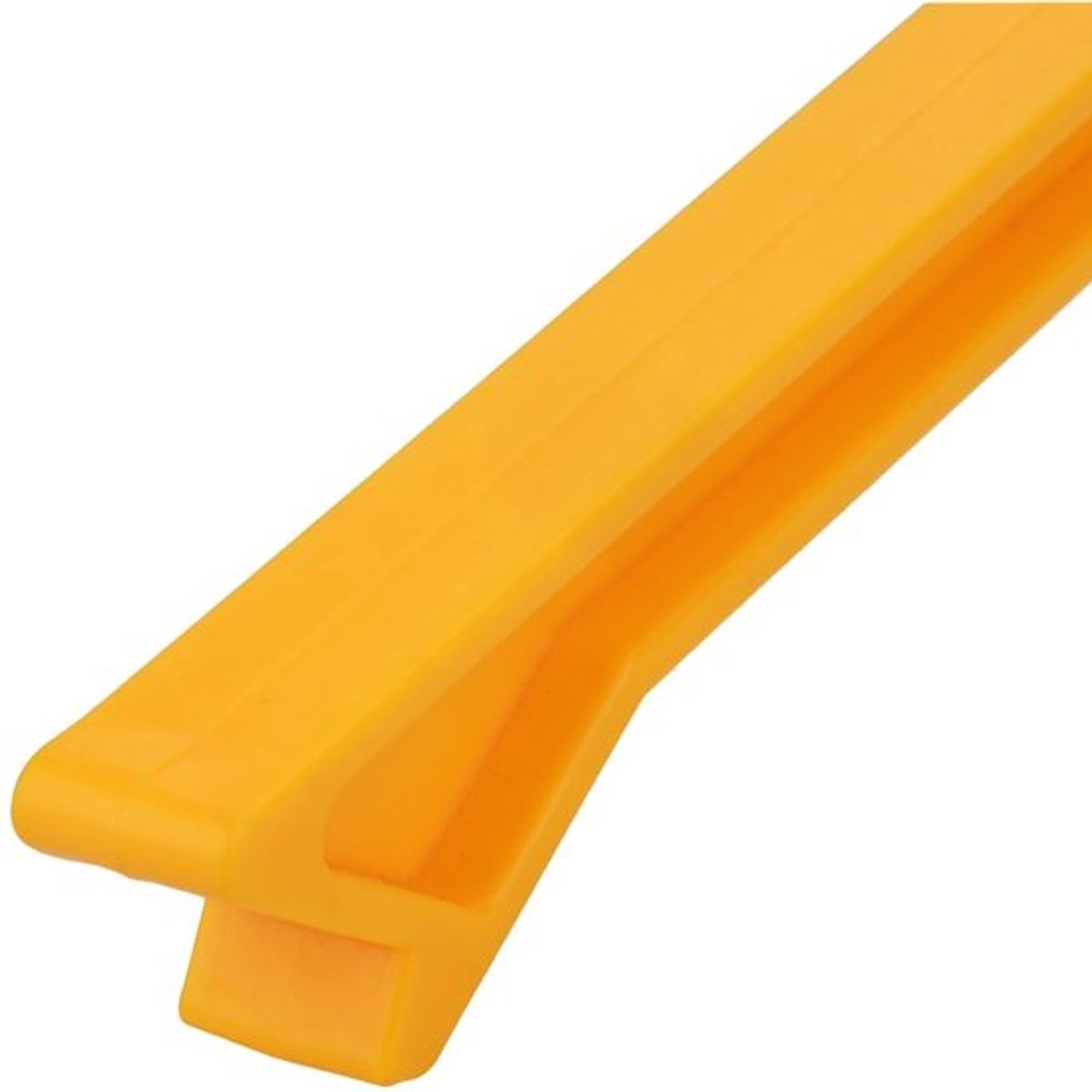 Push Stick Duurzaam - Hout Pusher - Tafelzaag Accessoires - Ergonomisch Handvat - Gele Kleur - Lengte 28 cm - Zaagduwstok