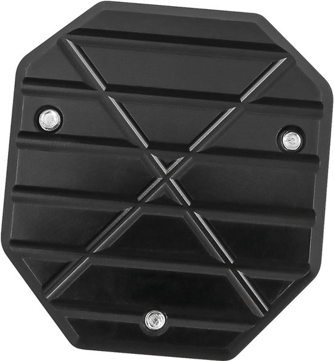 Voetondersteuning - Aluminiumlegering - Kickstandpad - Antislip - Duurzaam - Lichtgewicht - Voorkomt slijtage op zachte grond - Kickstand Pad