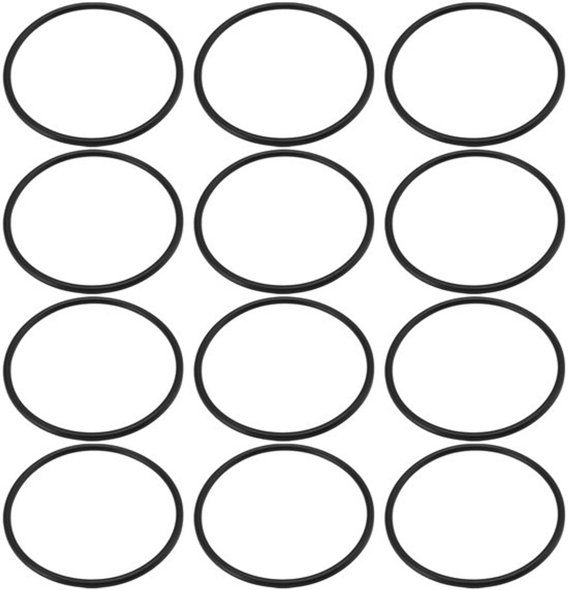 O-ring Nitril Rubber - 20 Stks - Afdichtingsringen - 70x64x3mm - Temperatuur - Compatibel met Truma Ultraflow - Afdichtingsring