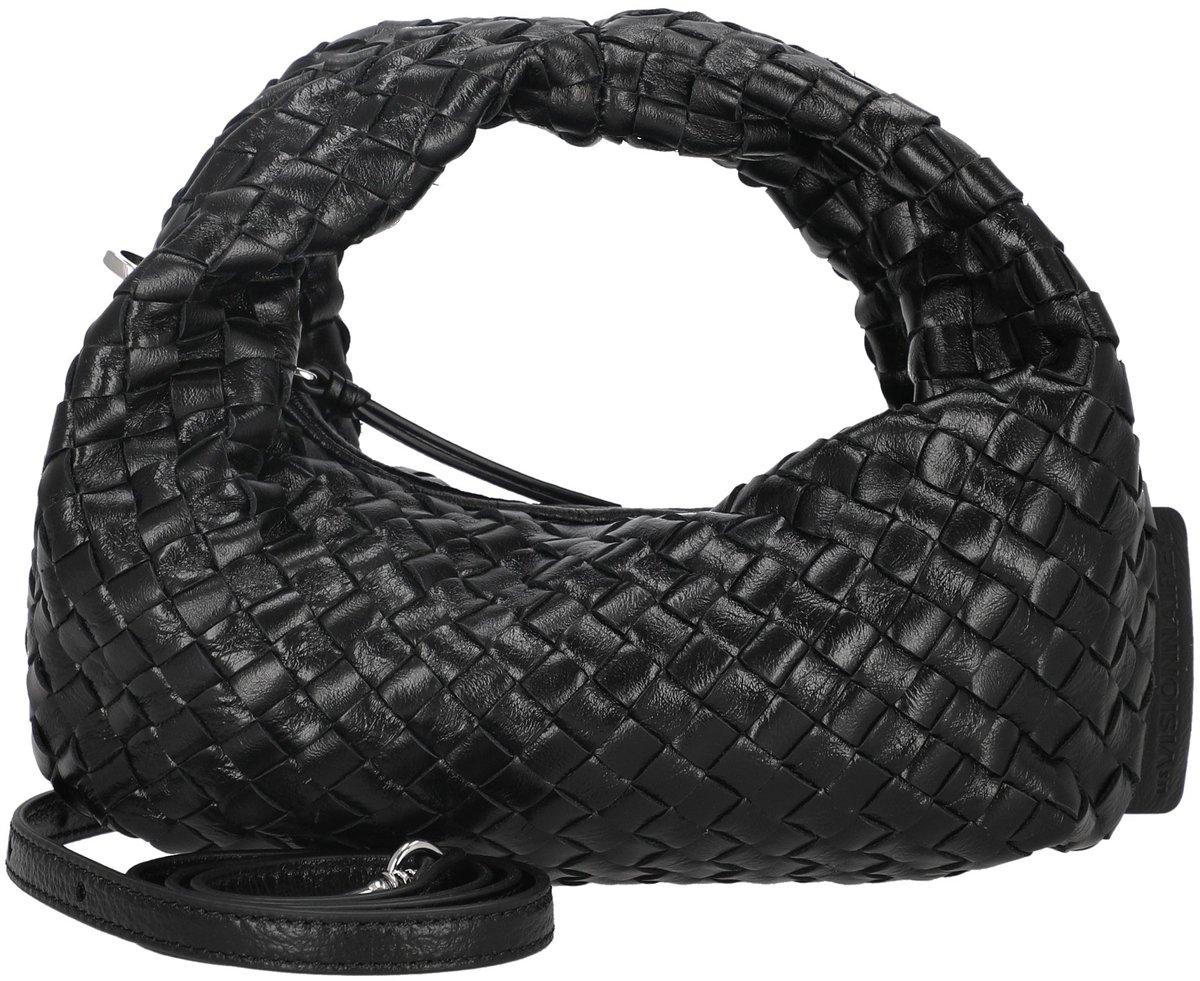 Les Visionnaires Greta Micro Weave Glossy - Handtasche (black)