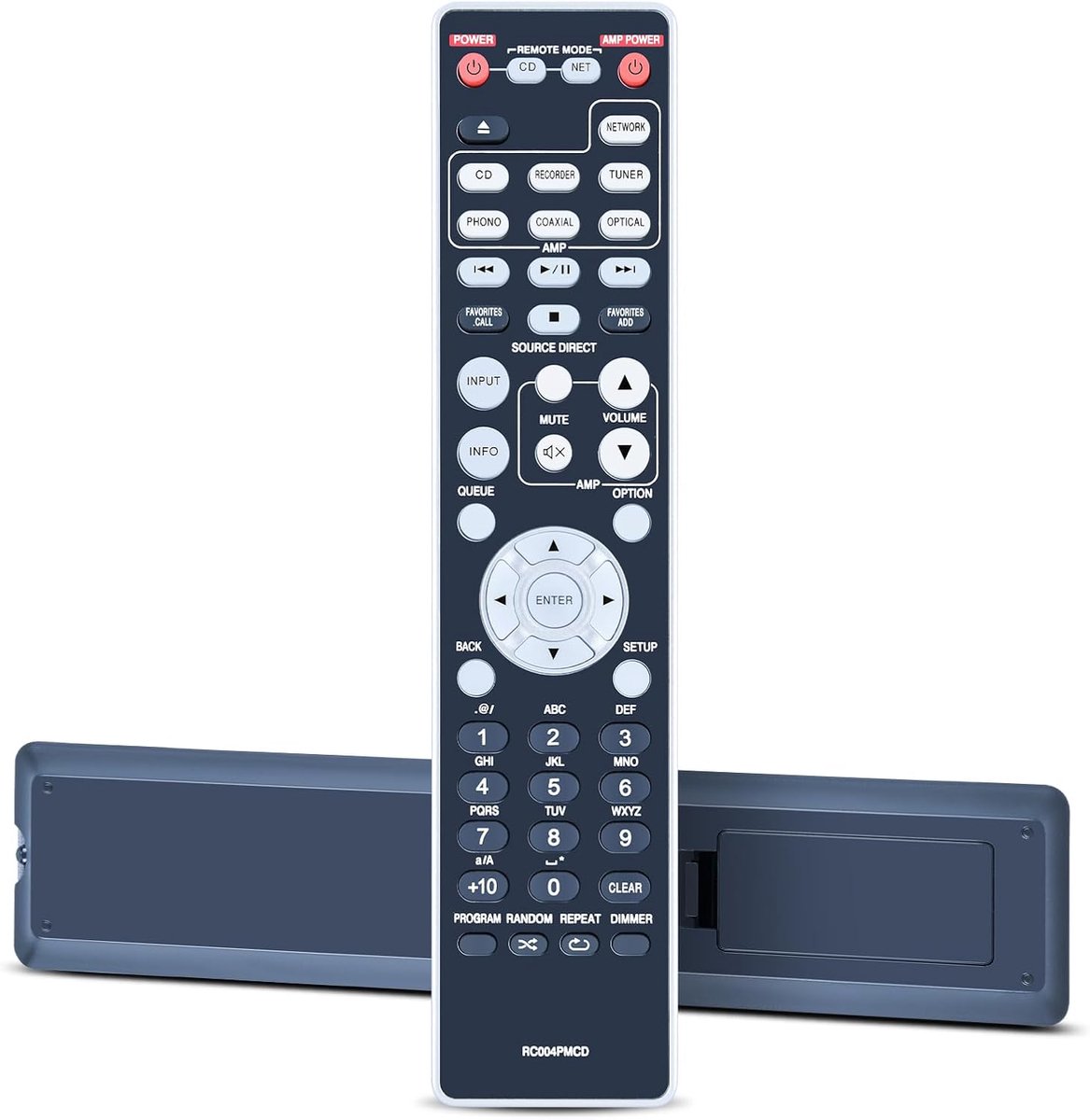 SnelShoppen - Vervangende Afstandsbediening voor CD-speler en Versterker, Compatibel met CD6007 PM6007, Ergonomisch Design, ABS-Kunststof, Betrouwbaar