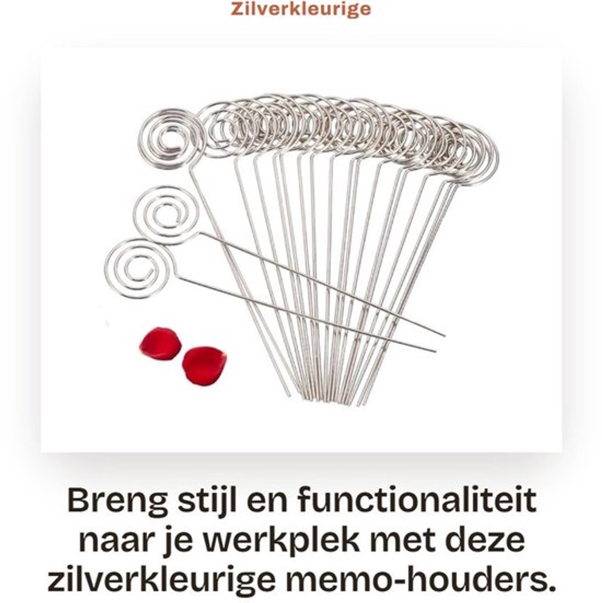Memo-Houder Hoogwaardig Metaal - Fotoclip - Kaart Houder - Notitiehouder - Creatief Ontwerp - Decoratief Element - Fotohouder
