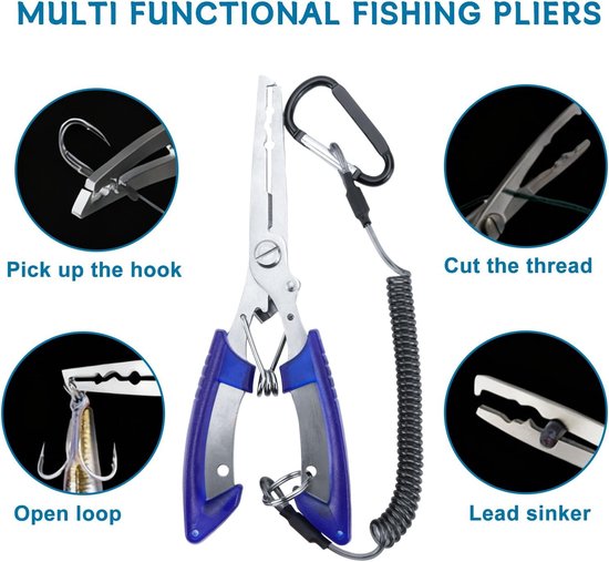 IIRC 98 SKT Fishing Bait Set with 1 Fishing Pliers, Fishing Tool Set for Freshwater and Saltwater Fishing - ShopVlot — afbeelding 3
