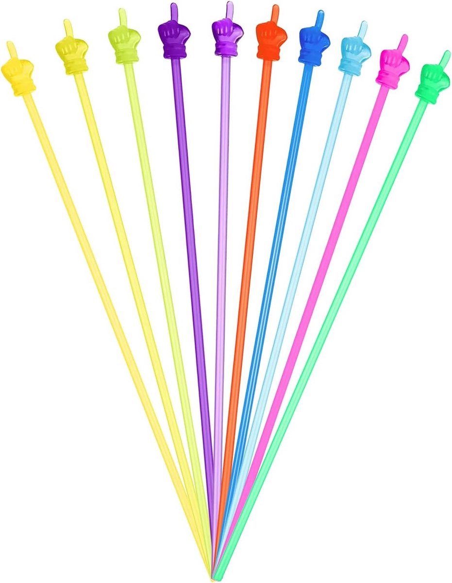 Set van 10 Mini Handen voor Presentaties - Onderwijsaccessoires voor Kinderen, Basisschool en Peuterspeelzaal