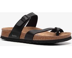 Aas condensor huisvrouw Betula leren dames slippers - Zwart - Maat 39 | bol.com