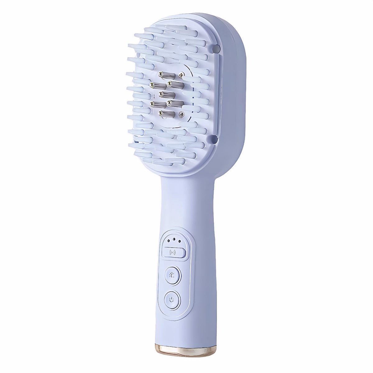 SnelShoppen - Elektrische hoofdhuidstimulator met rood licht, USB-C opladen, revitaliserend, massage, voor ontspanning en haarverzorging, perfect voor