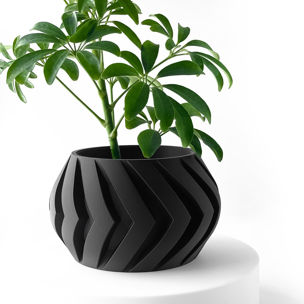 Skushy Manse Bloempot - Moderne Designpot voor Kamerplanten - Sculpturale Plantenpot voor Woonkamer en Kantoor - Premium Woondecoratie