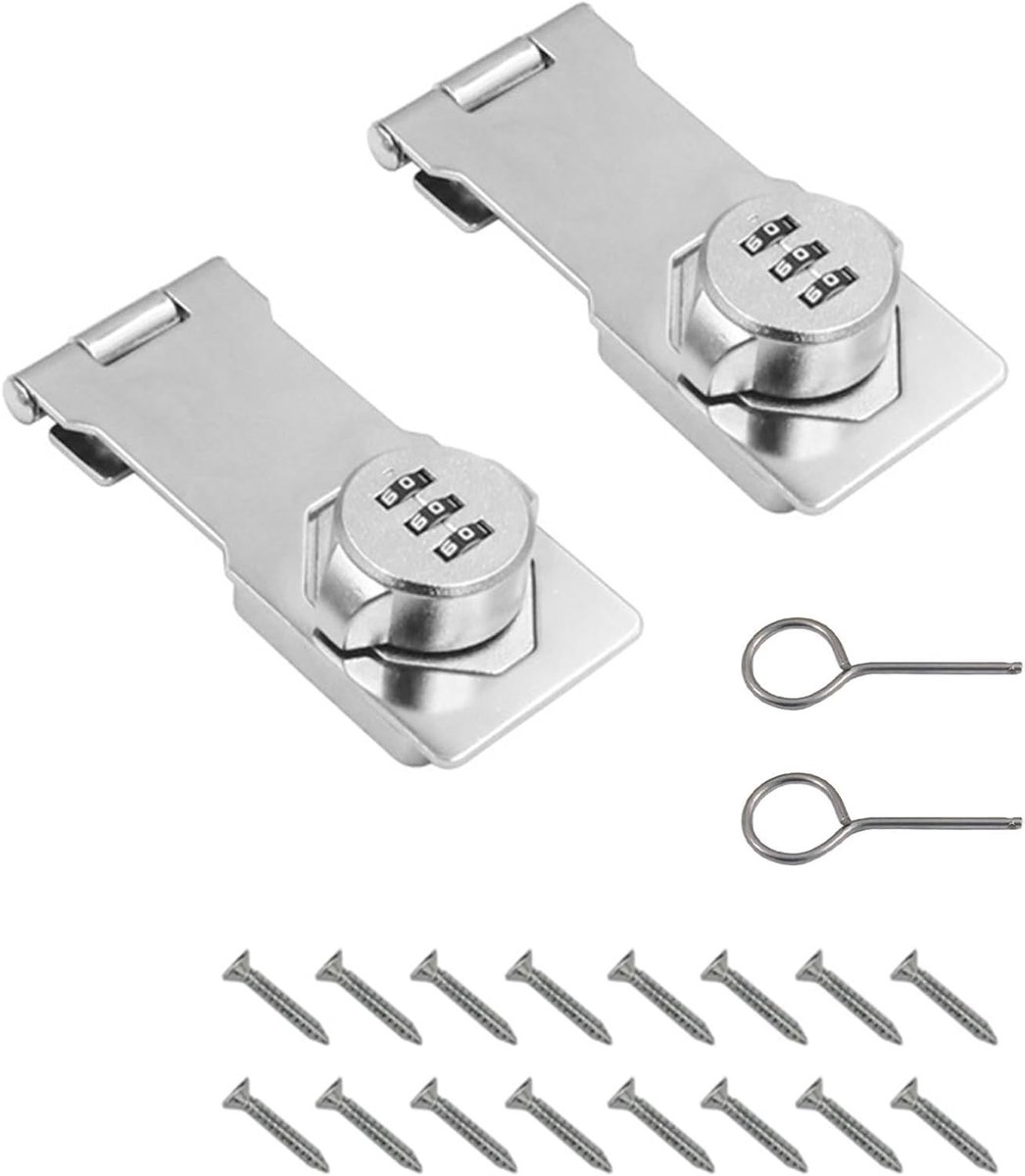 Duo 110mm Mechanische Wachtwoord Rotonde Hangsloten voor Deurbeveiliging en Beveiligingssloten