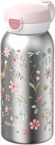 Mepal Isoleerfles met flipdop Campus - 500 ml - Waterfles RVS - Lekdicht - Hygiënische deksel - Fairy Wonders