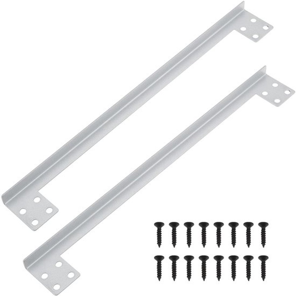 Deurklink Guard - Beveiliging - RVS - 2 Stuks - 27,9x3,4x0,8cm - Geschikt voor Hotels/Toiletten - Verbeterde Veiligheid - Deurbeschermer