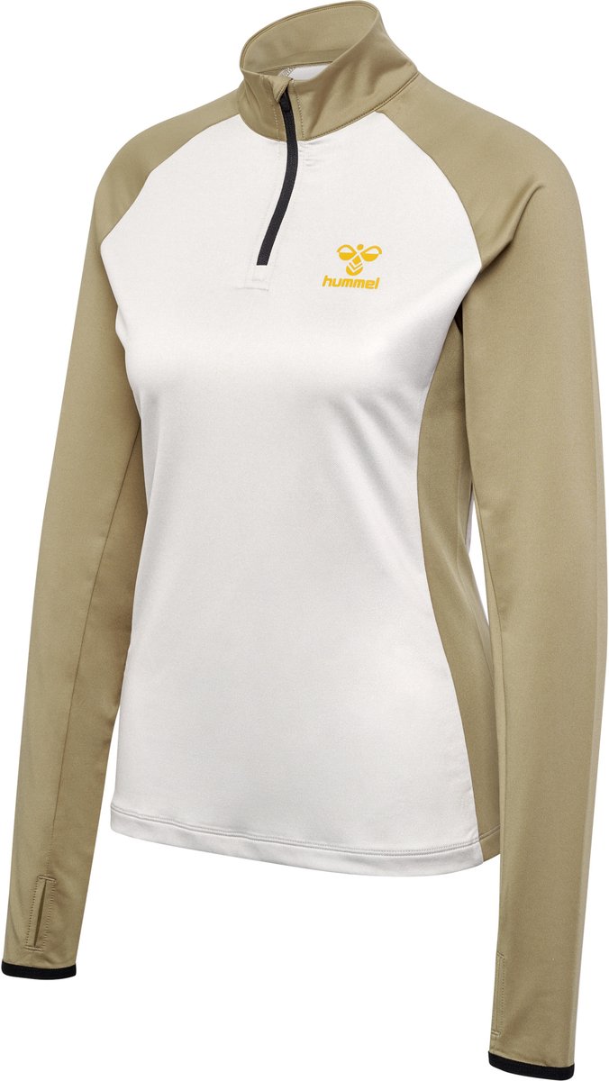 hmlSPRINT MELANGE HALF ZIP WOMAN