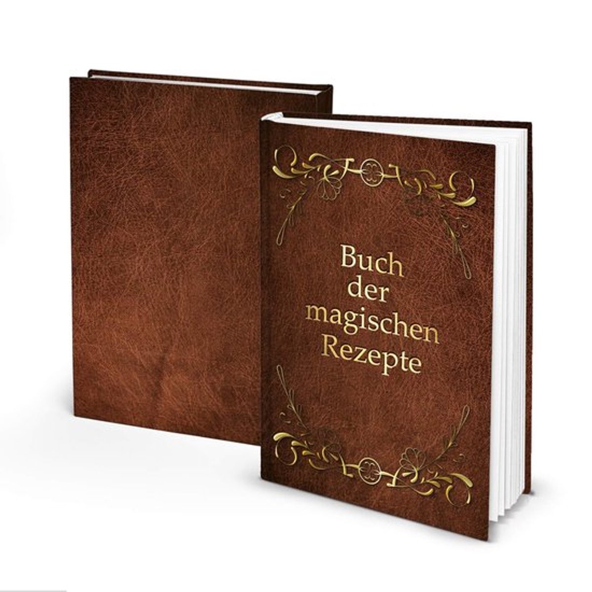 Receptenboek met stevige omslag - Kookboek - Invulboek - Leeg receptenboek - DIN A5 - Cadeau voor kinderen - Hoogwaardig papier - Kookschrift