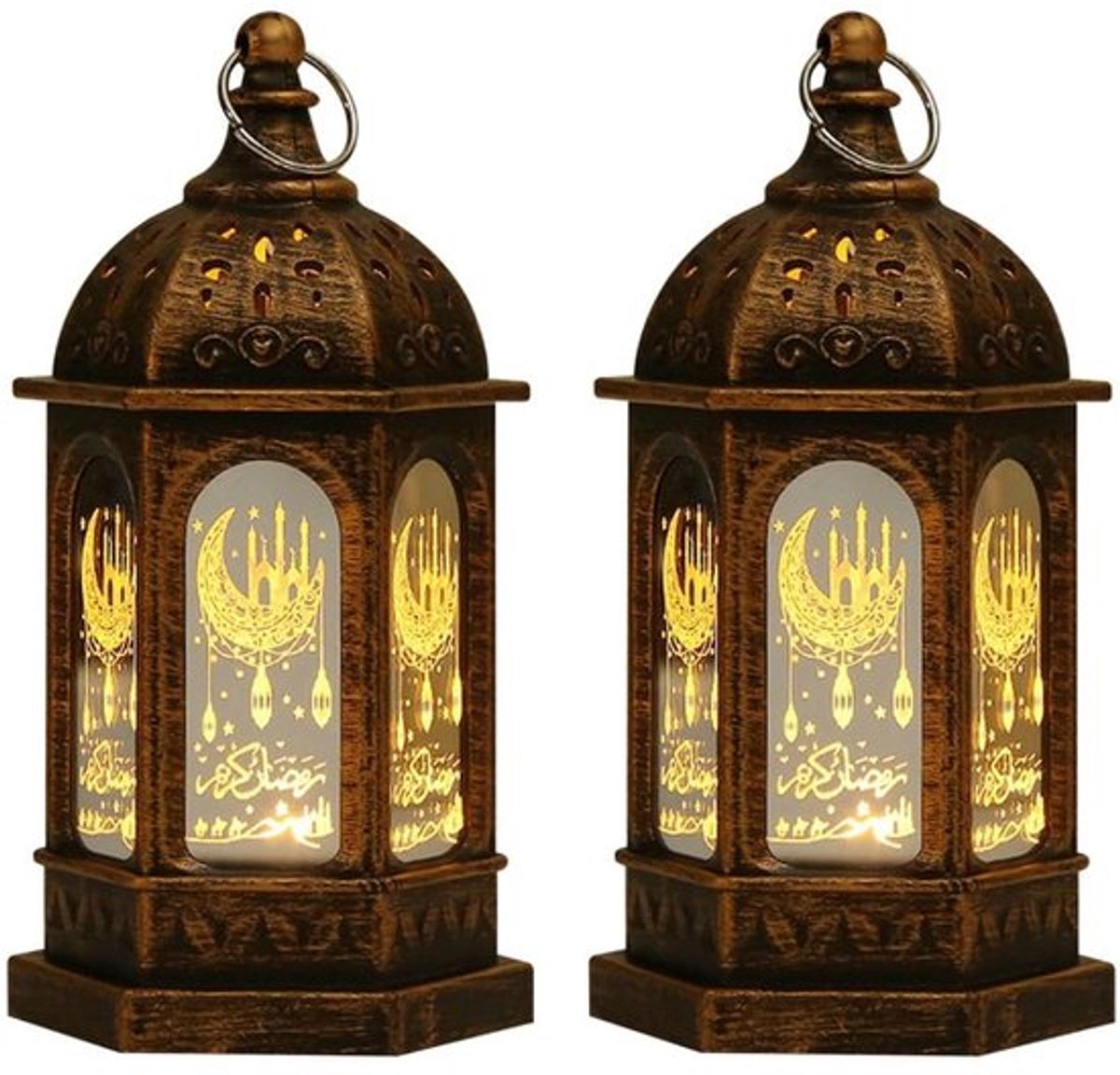 Ramadanlantaarns Hoge Kwaliteit - Hanglampen - Tafeldecoratie - Draagbare Lamp - Binnen/Bu