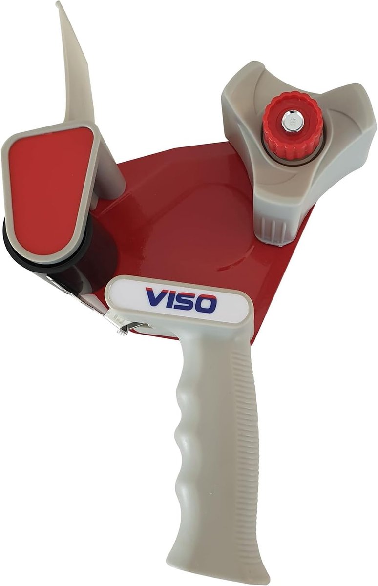 SnelShoppen - Tape Dispenser voor Plakband met Vaste Snijblad - Plastic 50mm Diameter - Ideaal voor Kantoor, Creatieve Projecten, en Cadeaus