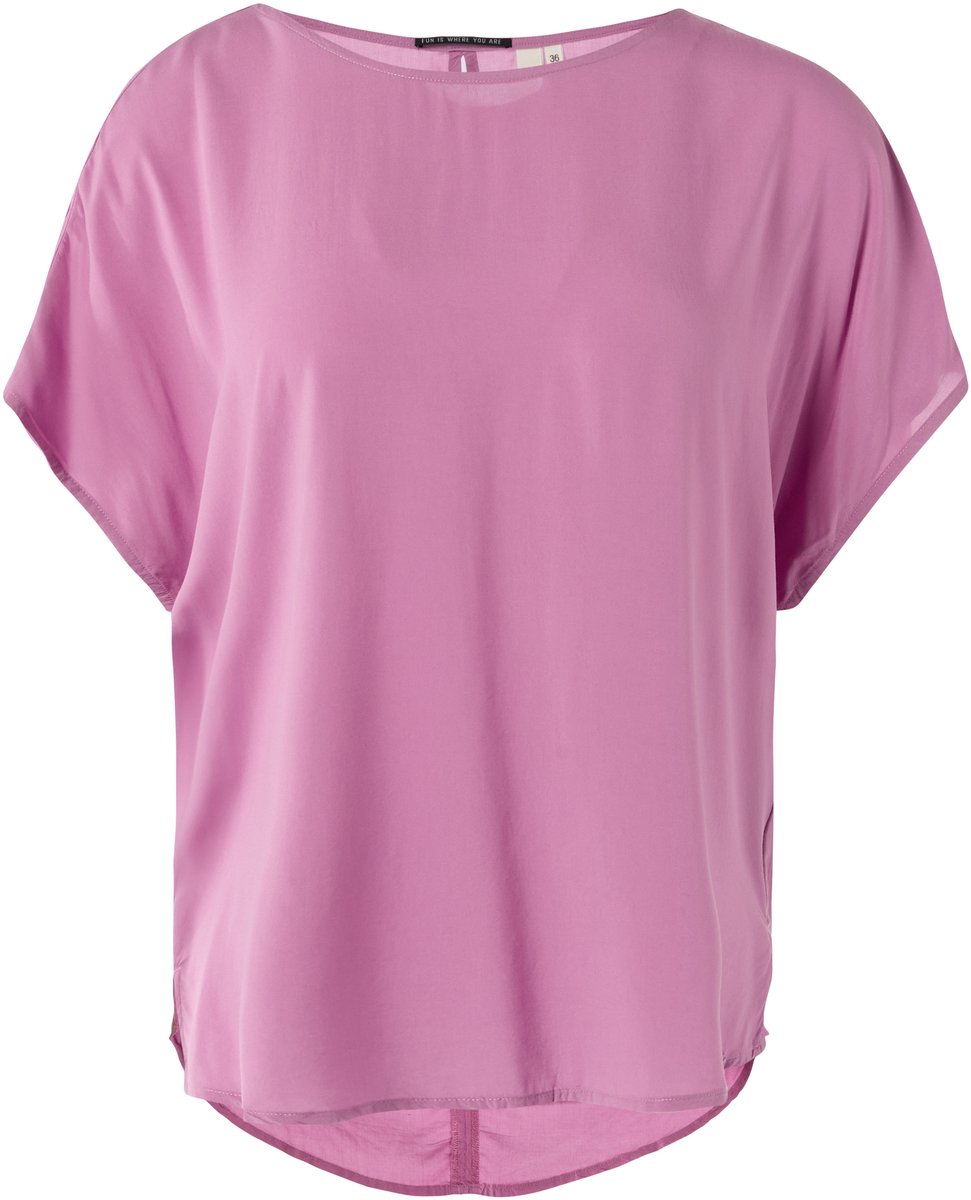 QS - female - Oversized blouse van viscose