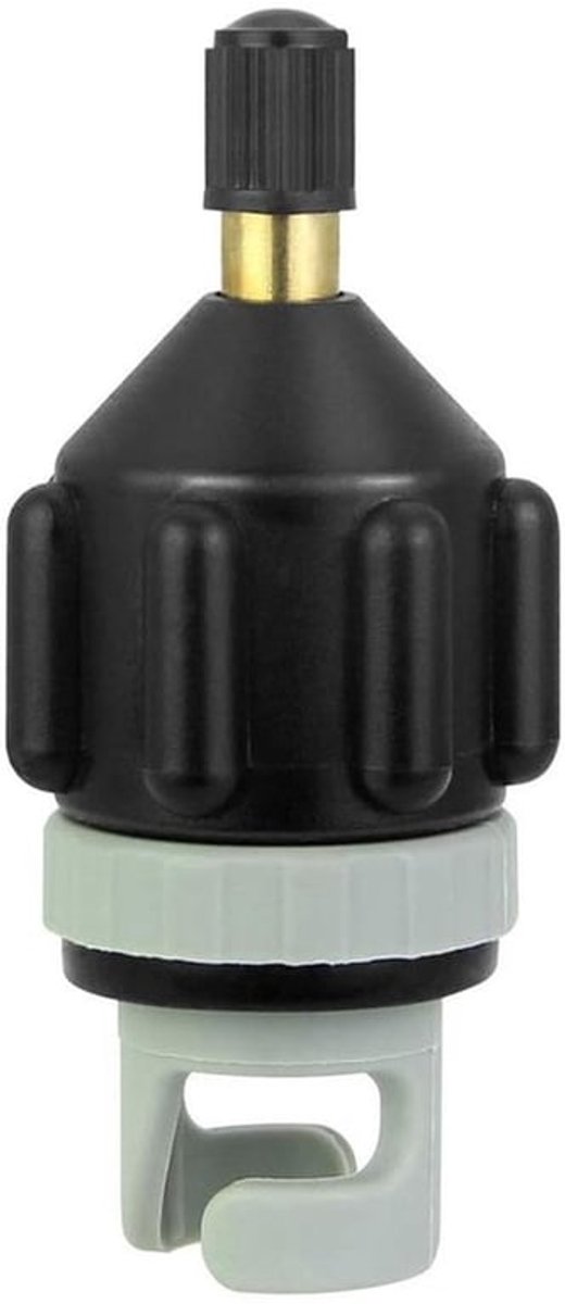 Air Valve Adapter voor Opblaasbare Boot - Pomp Converter - Zwart - Geschikt voor opblaasboot - Handig - Waterdicht