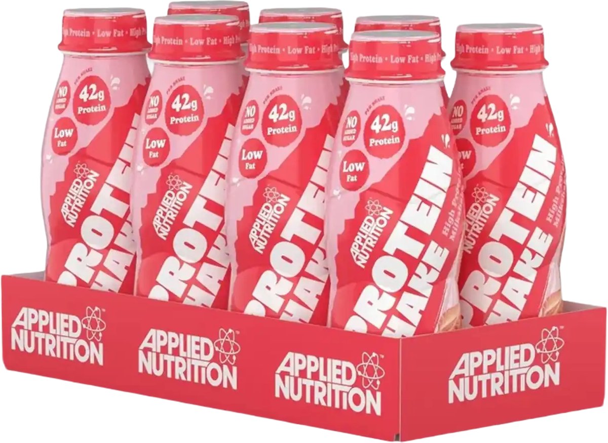 Protein Shake RTD - 8x 500 ml - Strawberry